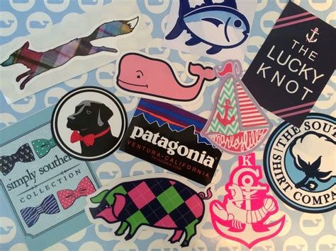 Build Your Preppy Sticker Collection For Free Preppy Stickers