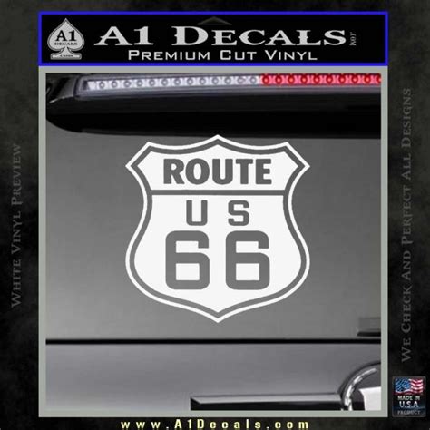 Route 66 Decal Sticker A1 Decals