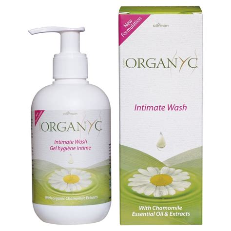 Organyc Intimate Wash With Chamomile 250ml