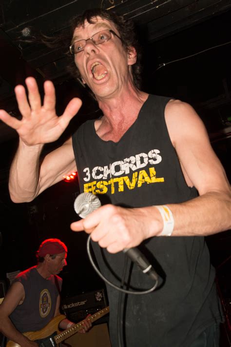 Britains Raunchy Punks Subhumans Storm The Stage At El Corazon By