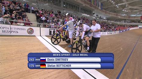 Mens Sprint Finals Race 1 2013 Uci World Track Championships Youtube