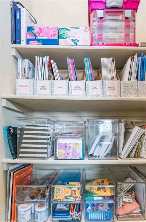 42 Amazingly Creative Ideas To Organize Your Craft Room 19 In 2020