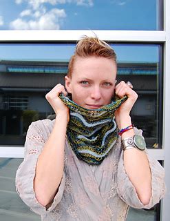 Maybe you would like to learn more about one of these? Ravelry: Rococo Shibori Cowl pattern by Gina Wilde