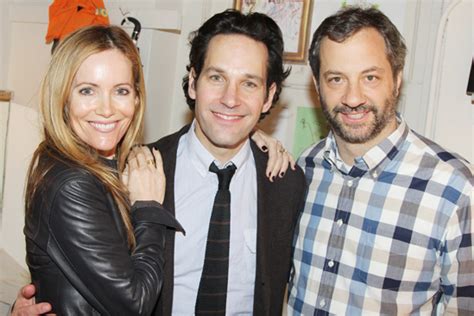photo 1 of 4 paul rudd welcomes this is 40 collaborators judd apatow and leslie