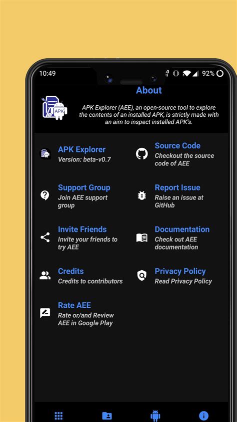 Apk Explorer And Editor F Droid Free And Open Source Android App
