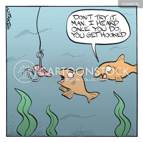 Cartoon Fish Hook