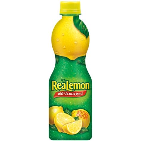 Realemon® 100 Lemon Juice 8 Fl Oz Kroger