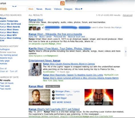 Bing Adds Facebook Likes For Social Search Results Huffpost