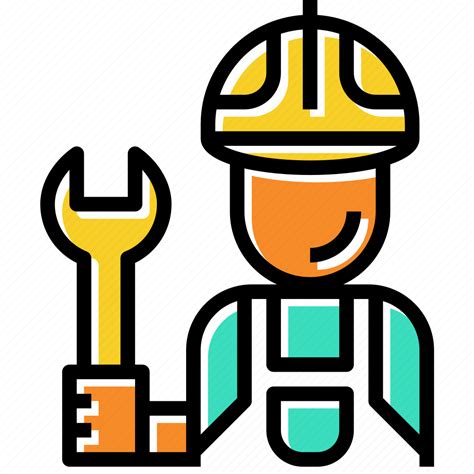 Avatar Customer Engineer Man Service Techincian Icon Download On