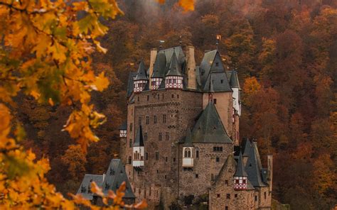 Download Wallpaper 2560x1600 Castle Autumn Architecture Germany