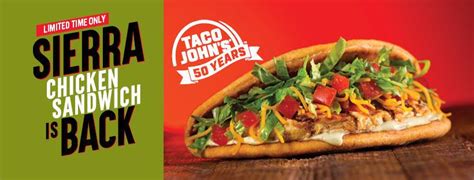Taco Johns Home Hudson Wisconsin Menu Prices