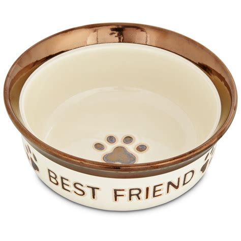 Harmony Best Friend Ceramic Dog Bowl | Petco