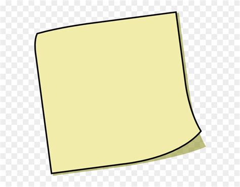Sticky Note Cartoon Png Free Transparent Png Clipart Images Download