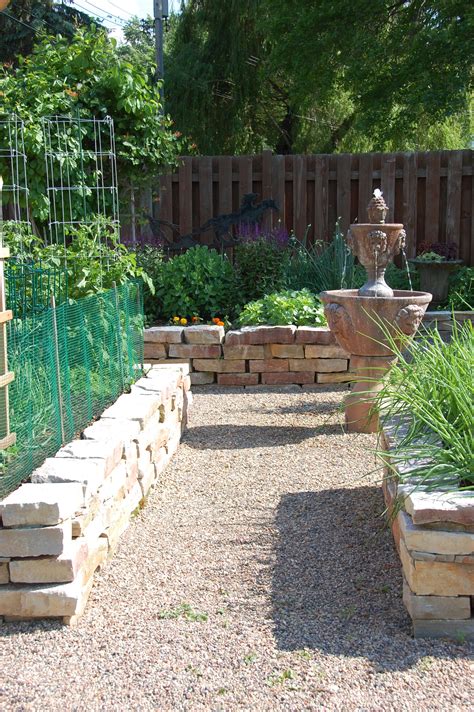 (2 whole sleepers and 2 halves in this example). stone raised garden beds - Google Search | Raised garden beds, Garden beds, Raised garden
