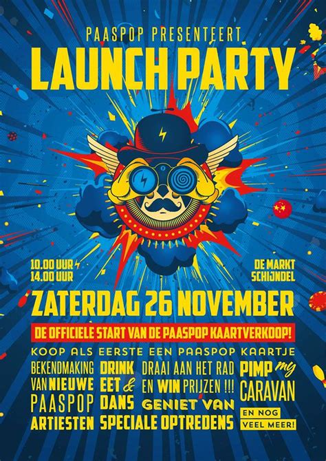 With 50,000 visitors and more than 175 acts every edition is an incredible party.'. Paaspop 2017 voorverkoop LAUNCH PARTY - Schijndel - Online