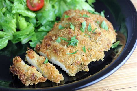 2 cups panko (japanese bread crumbs), 1/2 teaspoon cayenne, 1 stick unsalted butter, softened, 1 chicken (about 3 1/2 pounds), rinsed, patted dry, and cut into 10 serving pieces (breasts cut crosswise in half). Panko Crusted Chicken Recipe | Cooking and Recipes ...