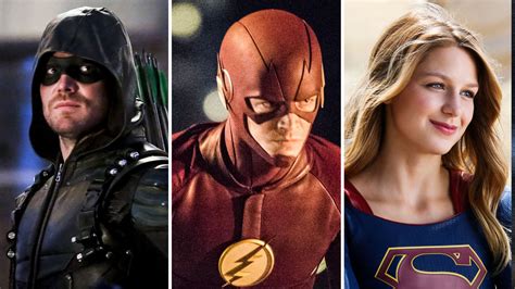 El Próximo Crossover De The Flash Arrow Y Supergirl Tiene Un Afiche