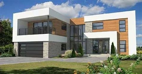 20 Spectacular Designs Of Minimalist Two Storey House Trendecors
