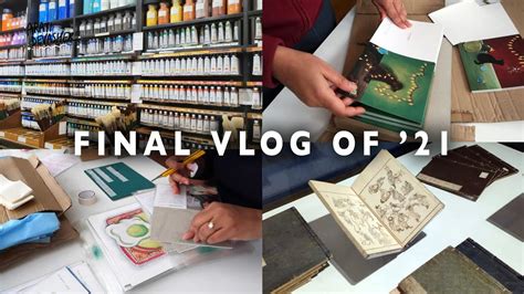 Artist Studio Vlog 7 Last Vlog Of The Year Hokusai Exhibition Art