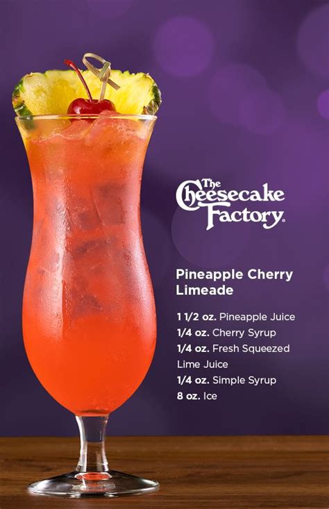 Try Our At Home Recipe For The Non Alcoholic Pineapple Cherry Limeade