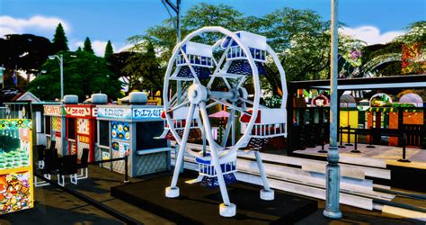 The Sims 4 Functional Amusement Park Wicked Pixxel