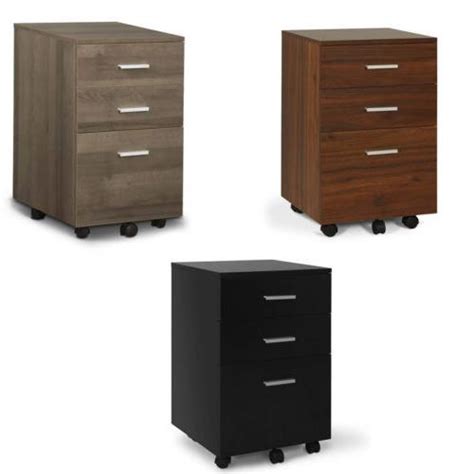 Get 5% in rewards with club o! DEVAISE 3 Drawer Lateral Wood Mobile Filing Cabinet,