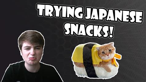 Edgy Weeb Tries Weird Japanese Snacks Youtube