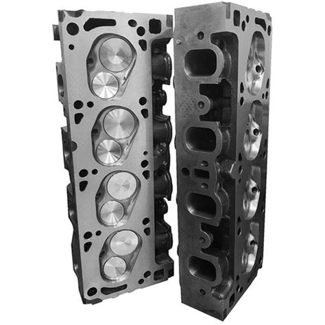 500hp Ford 351 Cleveland Cylinder Heads 2v Pair Bare Cnc Ported