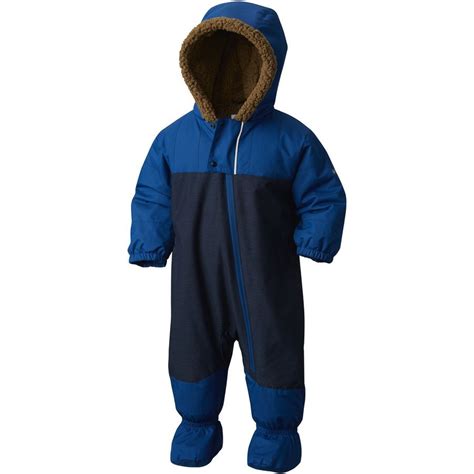 Columbia Cute Factor Bunting Infant Boys Marine Blue Snow Suit