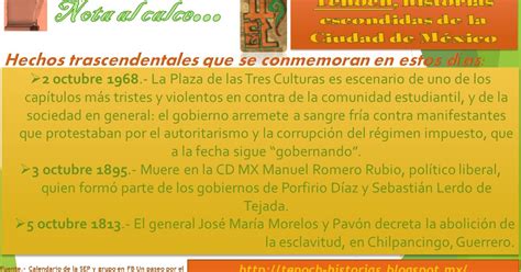 Tenoch Historias Escondidas De La Ciudad De México Nota Al Calce2