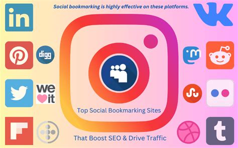 New Social Bookmarking Sites List TWH