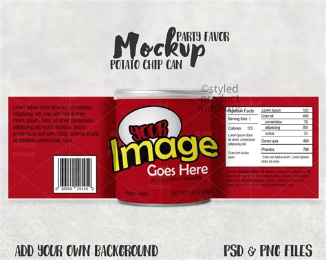 Pringles Can Template Free Tutorial On How To Download And Use This Svg
