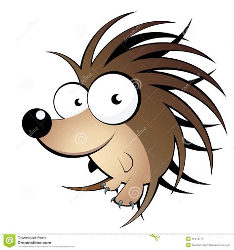 Hedgehog Character Stock Vector Illustration Of Cute 12476774