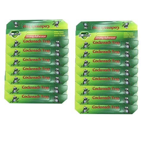 Buy Cockroach Trap,15 Pack Roach Traps Indoor Sticky Glue Catchers