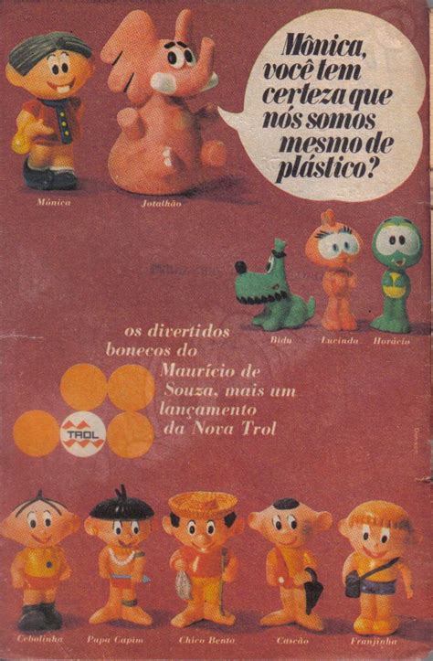 Bonecos Do Mauricio De Souza Trol 1969 Com Imagens Bonecas