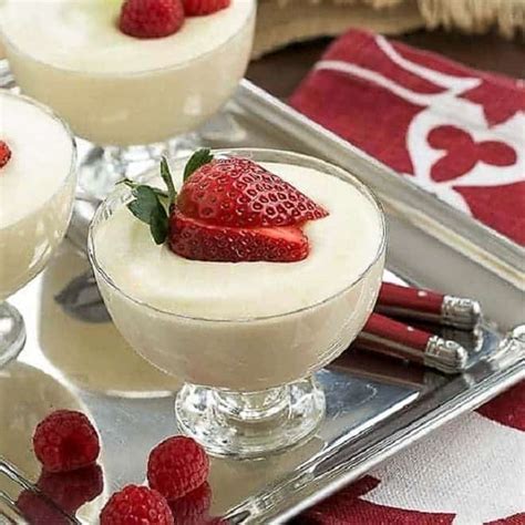 White Chocolate Mousse Rich And Creamy That Skinny Chick Can Bake