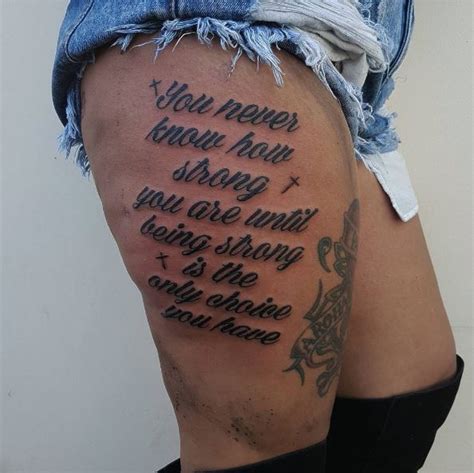 Must Try Quote Tattoos For Girls With Meaning TattoosbabeGirl