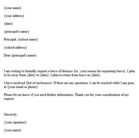 Students can address a letter to the principal for a variety of reasons. Leave Letter to Principal (Format & Sample Applications ...