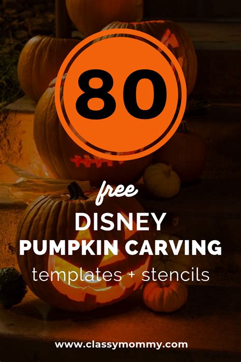 Halloween Fun With Over 80 Disney Pumpkin Carving