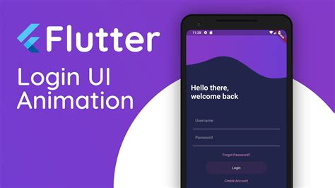 Flutter Animated Login Ui Flutter Animation Tutorial With Login Page SexiezPicz Web Porn