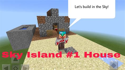 First House Minecraft Sky Island 1 Youtube
