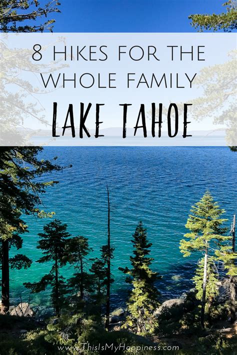 8 Hikes At Lake Tahoe With Kids