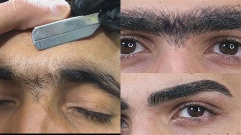 Top 5 Best Eyebrow Transformation For Men How To Shape Eyebrows
