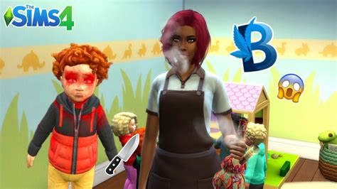 Daycare Stoner Meets Chucky Basemental Drugs Mod Sims 4 Youtube