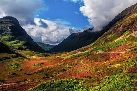 The Valley Of Three Sisters Glencoe Scotland Photograph By Jenny Rainbow