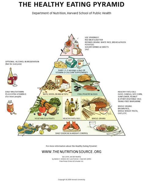 Handy Printable Food Pyramid And The New Healthy Plate By
