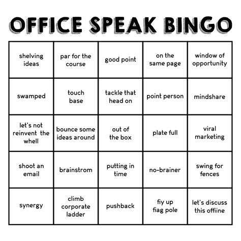 Free Printable Office Games