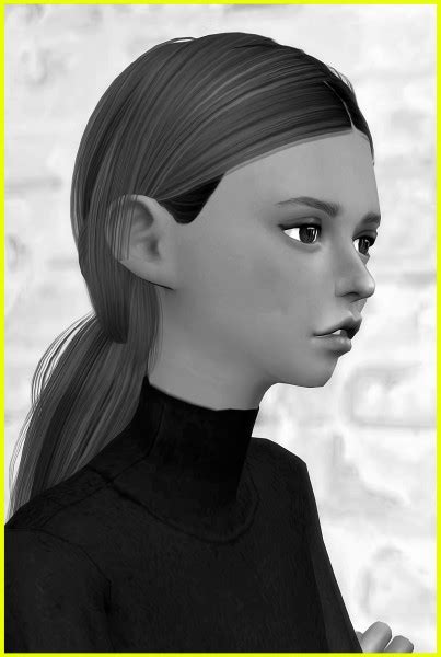 Sims 4 Hairs Dani Paradise Chloe Hair For Her