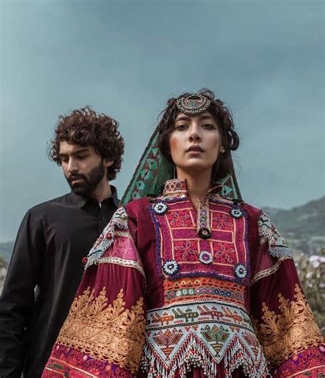 Afghan Afghanistan Pashtun Dresses Avizeh Jewelry Afghan