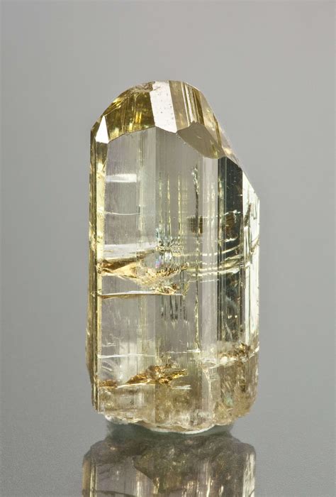 Rare Glassy Golden Tanzanite Thumbnail Irocks Fine Minerals